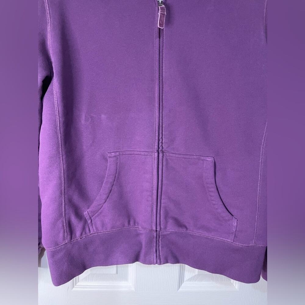 L.L. Bean Plush Lined Full Zip Purple Women's Medium Outdoor Jacket - Picture 3 of 6